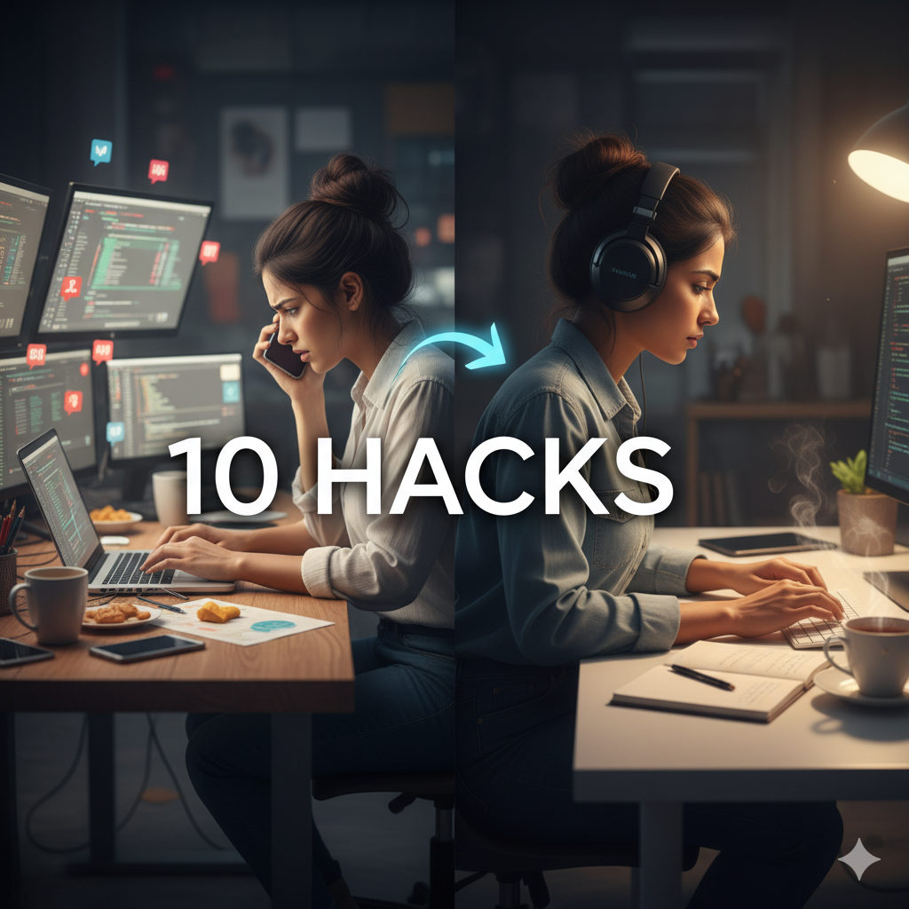10 Hacks to Unlock Insane Focus